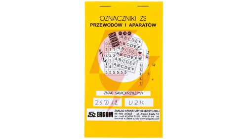 Znaki samoprzylepne ZS D12/UZK E04ZP-02030402000