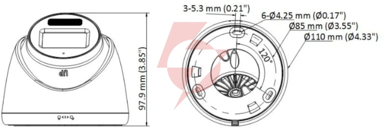 Kamera 4w1 hikvision ds-2ce78d0t-lfs(2.8mm)