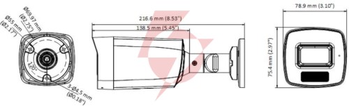 Kamera 4w1 hikvision ds-2ce17k0t-lfs(2.8mm)