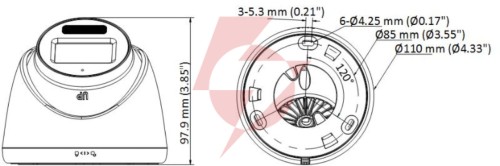 Kamera 4w1 hikvision ds-2ce78k0t-lfs(2.8mm)