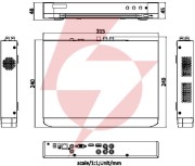 Rejestrator 5w1 hikvision ids-7204hqhi-m1/xt(std)/4a+4/1alm