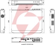 Rejestrator 5w1 hikvision ids-7208hqhi-m1/xt(std)/4a+8/4alm
