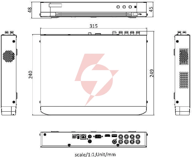 Rejestrator 5w1 hikvision ids-7208hqhi-m1/xt(std)/4a+8/4alm