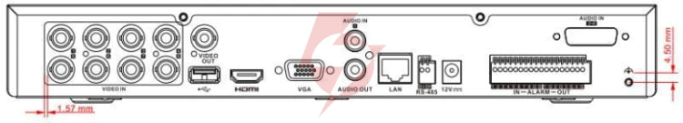 Rejestrator 5w1 hikvision ids-7208hqhi-m1/xt(std)/4a+8/4alm