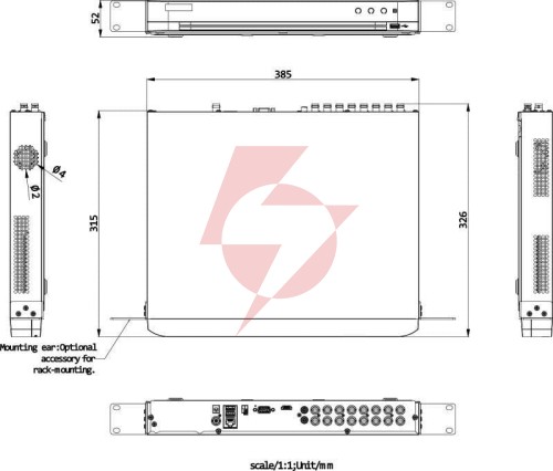 Rejestrator 5w1 hikvision ids-7216huhi-m2/x(std)/4a+16/4alm