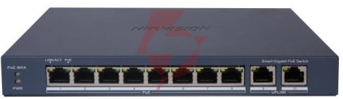 Switch poe hikvision ds-3e1510p-ei(o-std) linkvu
