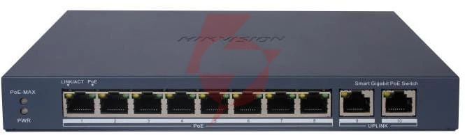 Switch poe hikvision ds-3e1510p-ei(o-std) linkvu
