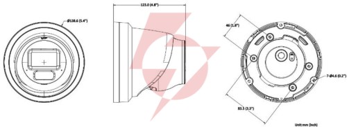 Kamera ip hikvision ds-2cd2h43g2-lizs2u(2.8-12mm)