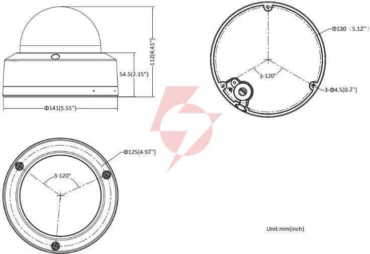 Kamera ip hikvision ds-2cd2766g2ht-izs(2.8-12mm)efblack