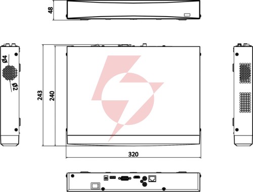 Rejestrator ip hikvision ds-7616nxi-k1(d)