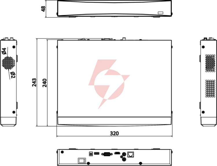 Rejestrator ip hikvision ds-7616nxi-k1(d)
