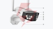 Kamera ip reolink duo series w730 wifi 4k 8mp led 30m
