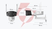 Kamera ip reolink duo series w730 wifi 4k 8mp led 30m