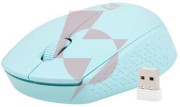 Mysz natec stork bezprzewodowa 1600dpi niebieska optyczna usb