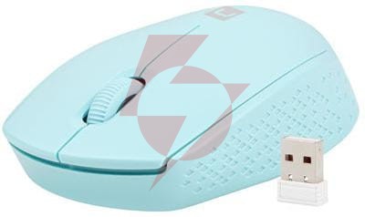 Mysz natec stork bezprzewodowa 1600dpi niebieska optyczna usb