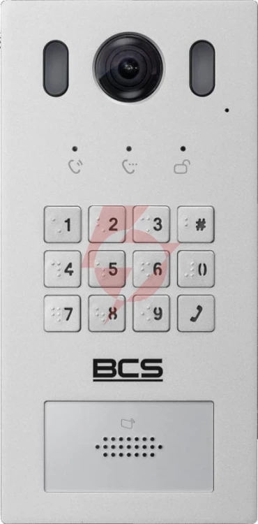 Panel bramowy wideodomofon bcs line bcs-pan1611s-s