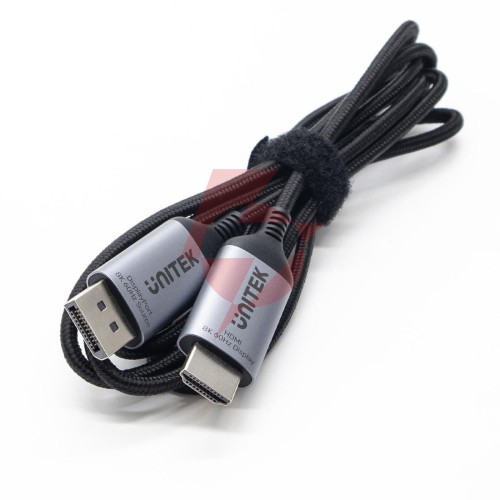 Kabel displayport unitek 1.4 do hdmi 2.1, 8k, 1,8m