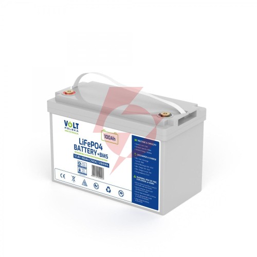 Akumulator volt polska litowo-żelazowo-fosforanowy lifepo4 12v 100ah 150a