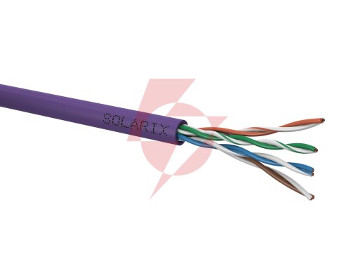 Kabel skrętka solarix cat.5e utp lsoh dca sxkd-5e-utp-lsoh box 305m