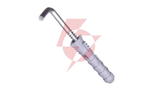 Kołek rozporowy z hakiem kątowym Koelner FIX-06K 6 x 30 mm /200 szt./