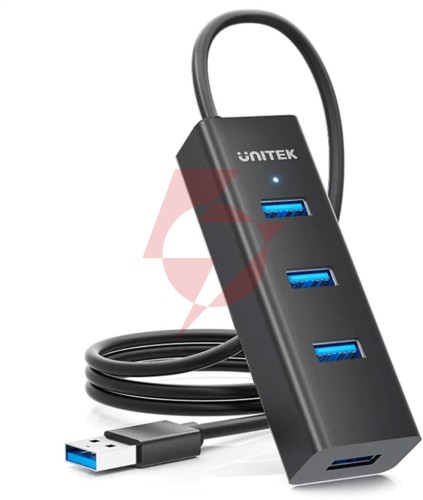 Hub usb unitek usb-a 5gbps, 4x usb-a | aktywny,