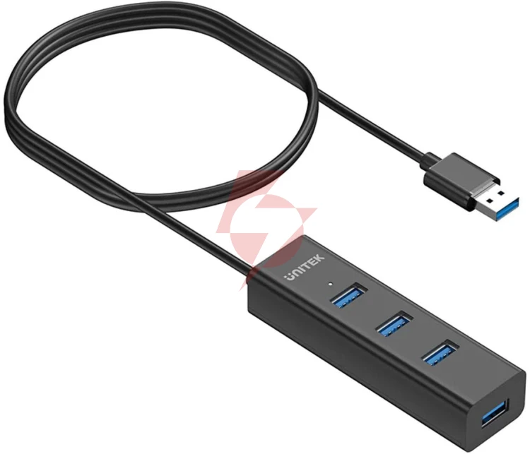 Hub usb unitek usb-a 5gbps, 4x usb-a | aktywny,