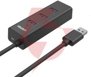 Hub usb unitek usb-a 5gbps, 4x usb-a | aktywny,