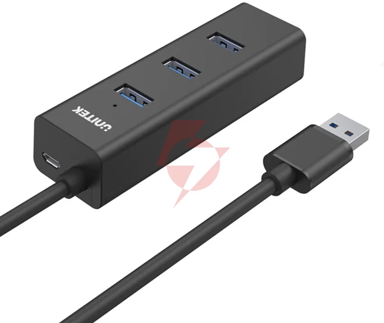Hub usb unitek usb-a 5gbps, 4x usb-a | aktywny,