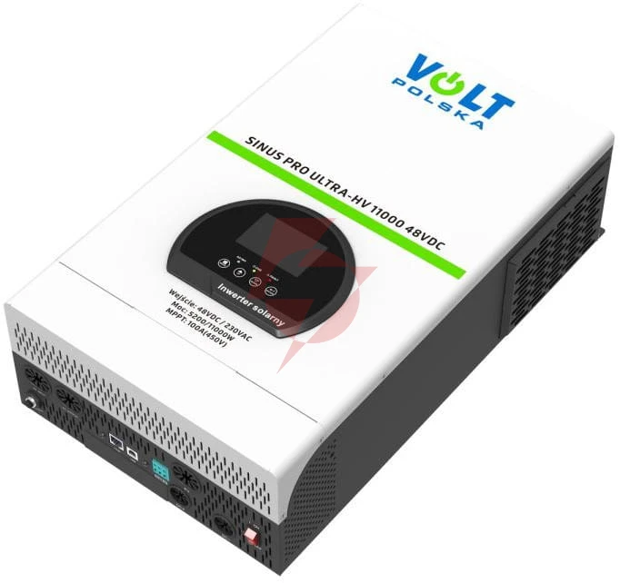 Przetwornica inwerter solarny volt polska sinuspro ultra-hv 11000 48v/230v 5200/11000w 100a mppt (45