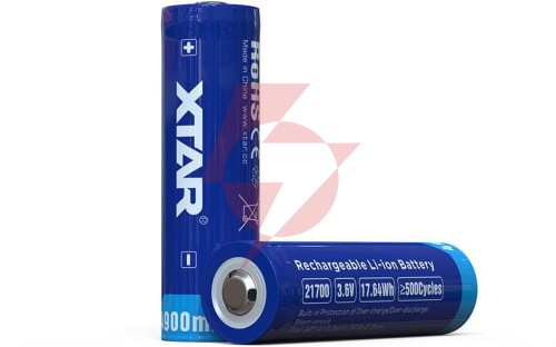 Akumulator 21700 li-ion 3,7v xtar 4900mah (1 szt.) z zabezpieczeniem