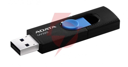 Adata pendrive uv320 64gb usb 3.2 gen1 czarno-niebieski