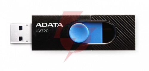 Adata pendrive uv320 64gb usb 3.2 gen1 czarno-niebieski