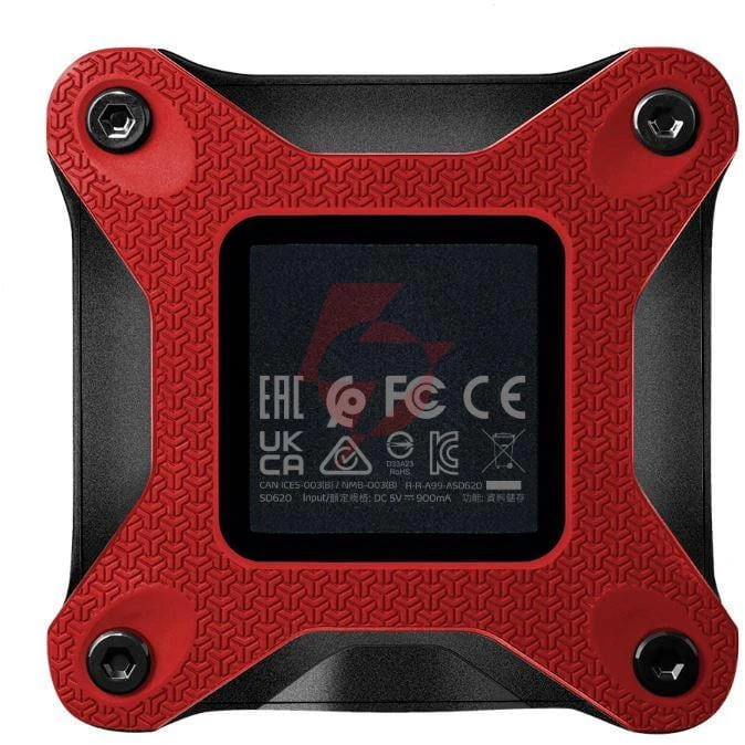 Dysk zewnętrzny ssd adata sd620 2tb czerwony