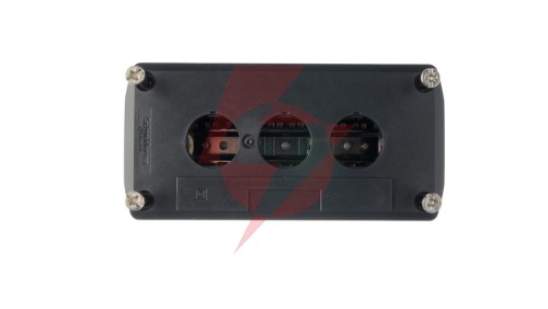 Obudowa kasety 3-otworowa 22mm szara IP65 XALD03