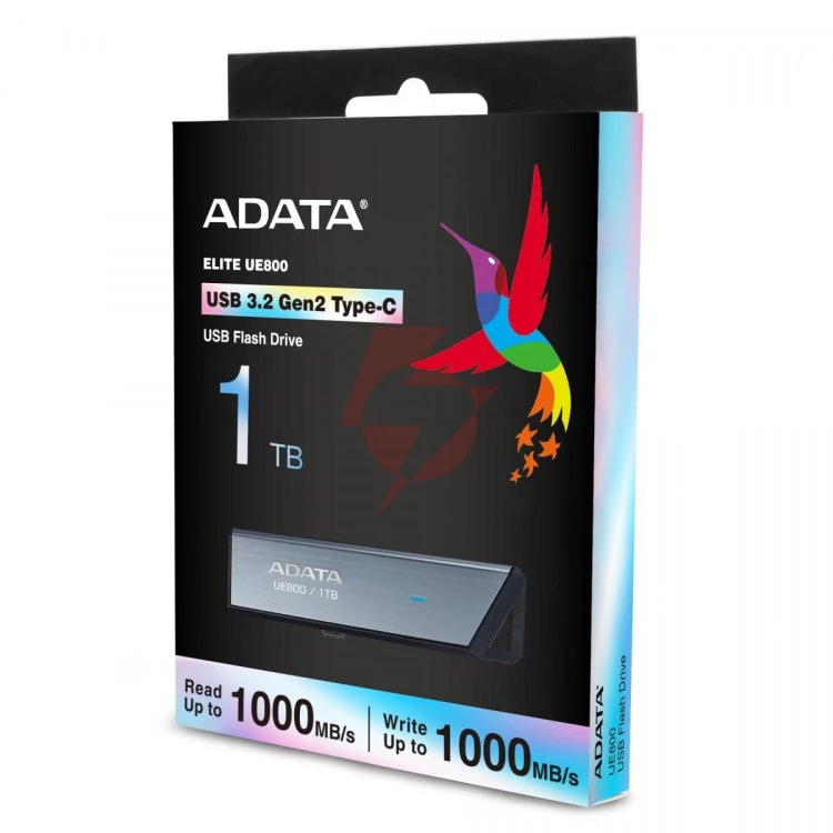 Adata pendrive dashdrive elite ue800 1tb usb3.2-c gen2