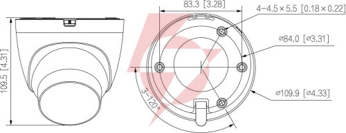 Kamera ip dahua ipc-hdw2449t-s-led-0280b-pro