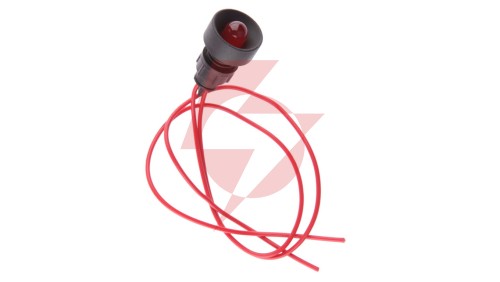 Lampka sygnalizacyjna 10mm czerwona 230V AC KLP 10R/230V 84510001