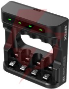 Ładowarka do akumulatorów r03 / aaa oraz r6 / aa li-ion 1,5v / nimh xtar l4