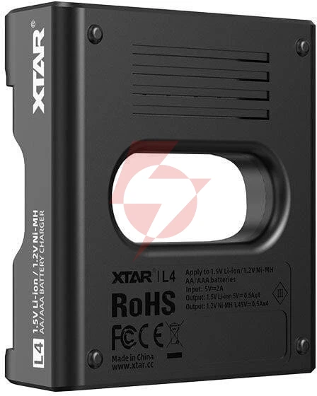 Ładowarka do akumulatorów r03 / aaa oraz r6 / aa li-ion 1,5v / nimh xtar l4