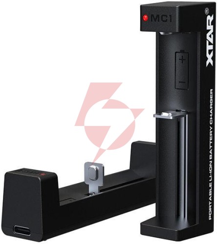 Ładowarka do akumulatorów cylindrycznych li-ion xtar mc1 usb-c