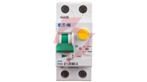 Wyłącznik różnicowo-nadprądowy 2P 6A B 0,03A typ A PKNM 6/1N/B/003-A-MW 236012