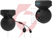 Kamera ip reolink e series e540 ptz 5mp wi-fi led czarna