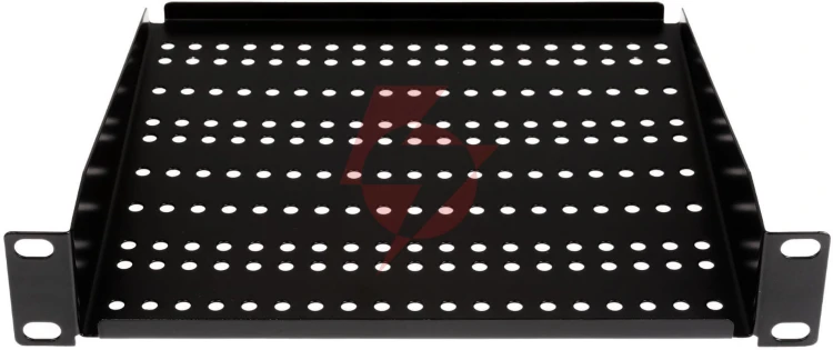Półka do szafy rack 10" 1u 200mm z otworowaniem (add-rack10-1pu1)