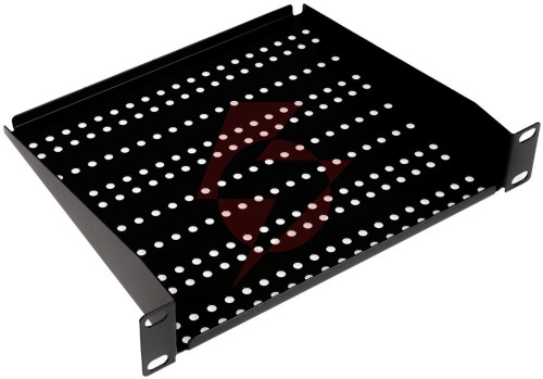 Półka do szafy rack 10" 1u 200mm z otworowaniem (add-rack10-1pu1)