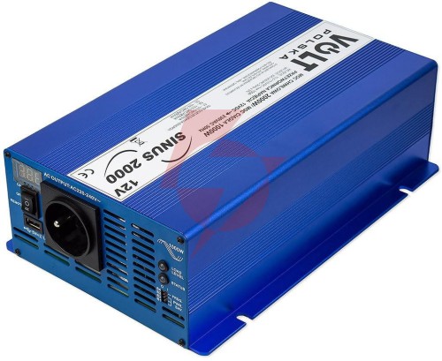 Przetwornica volt polska sinus eco 2000 12v / 230v 1000/2000w