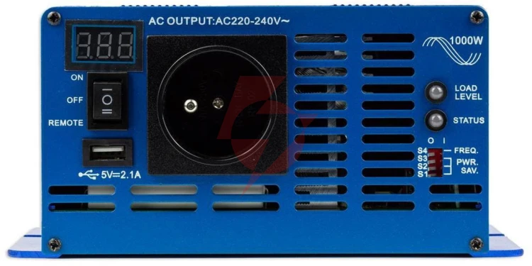 Przetwornica volt polska sinus eco 2000 12v / 230v 1000/2000w