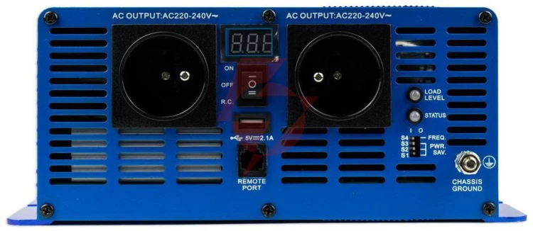 Przetwornica volt polska sinus eco 6000 12v / 230v 3000/6000w