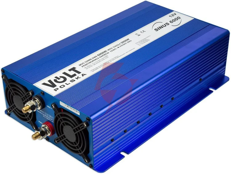 Przetwornica volt polska sinus eco 6000 12v / 230v 3000/6000w