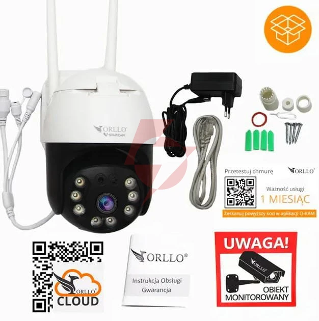 Kamera ip orllo z20 4k wifi