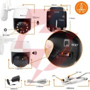 Kamera ip orllo z20 4k wifi